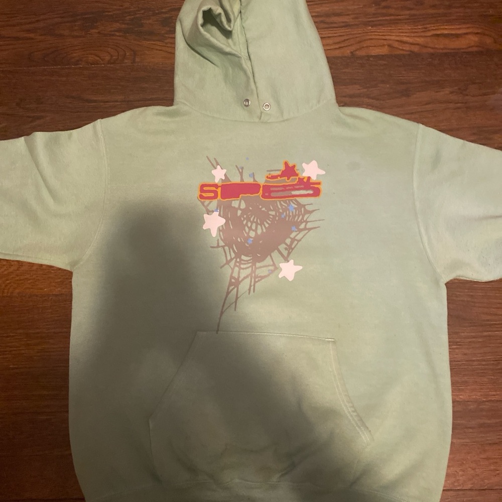 Green Graphic Hoodie